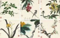 谢稚柳 1972年作 落墨狂花卷 手卷