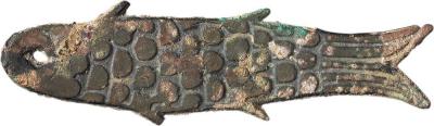 战国时期大型鱼币一枚