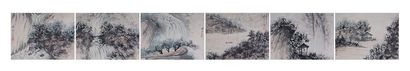 山水册页（8选6）