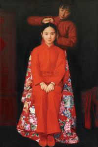 王沂东 1995年作 待嫁的女孩