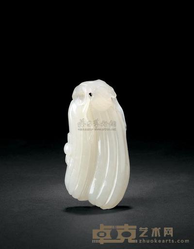 玉瓜瓞绵绵珮 高7cm