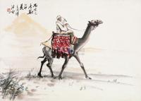 杨之光 骆驼 立轴