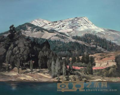 胡晓刚 2007年作 分界 130×162cm