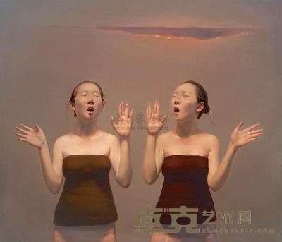杨世斌 2009年作 寂静之声No.4 120×140cm