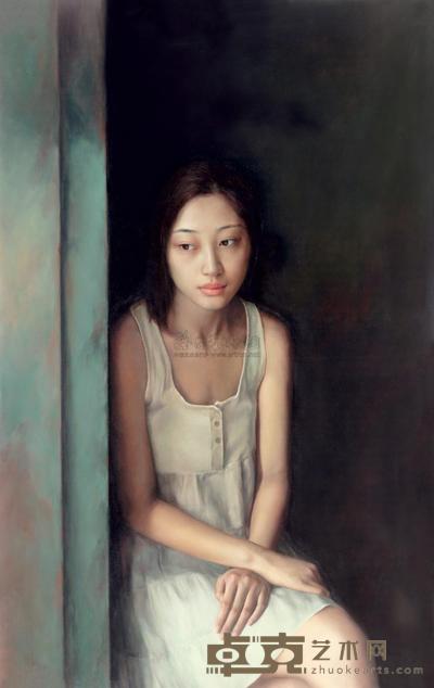 李文涛 2009年作 宁静的一刻 116×73cm