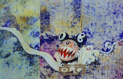 村上隆 2003年作 727 65.6×99.9cm