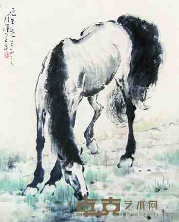 《马》 66×52cm