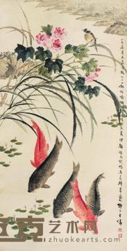 《花鸟》 89×45cm