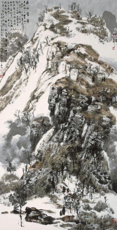 白云乡 2010年作 南山雪霁
