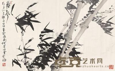 冯大中 秋声 镜心 58×93cm