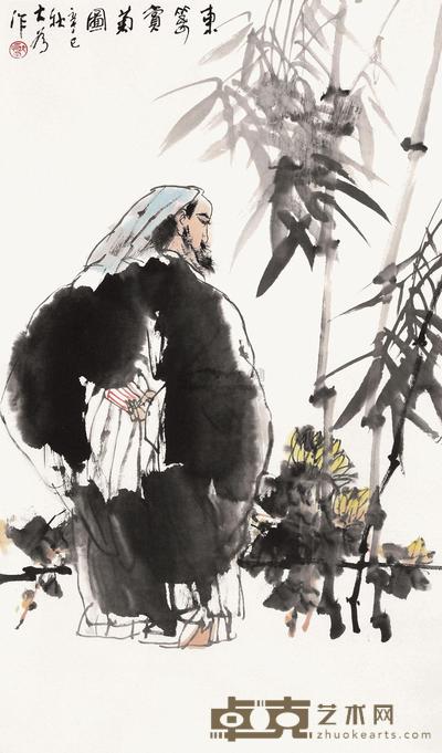 刘大为 人物 镜心 80×46cm