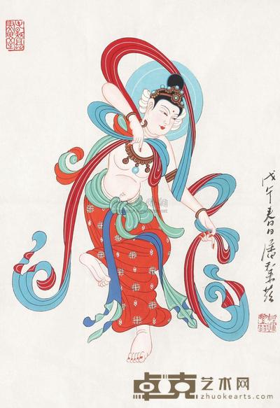 潘絜兹 春日 软片 32×22cm
