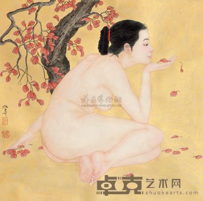 韩学中 　 镜心 68×68cm
