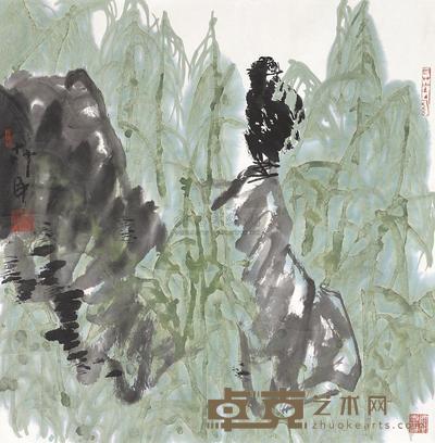 高卉民 花卉 镜心 69×69cm
