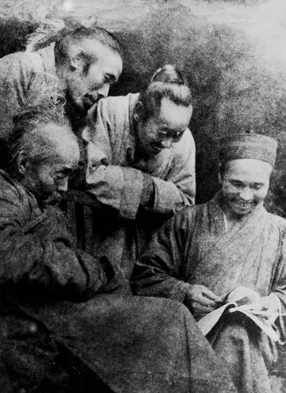 郎静山 1931年作 静观自得