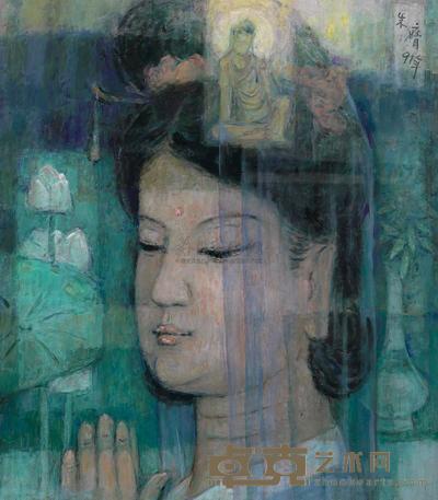 朱膺 供养人-梦随千佛洞系列 95×82cm