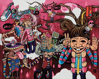 Indieguerillas  Painted in 2008 Escape Squad