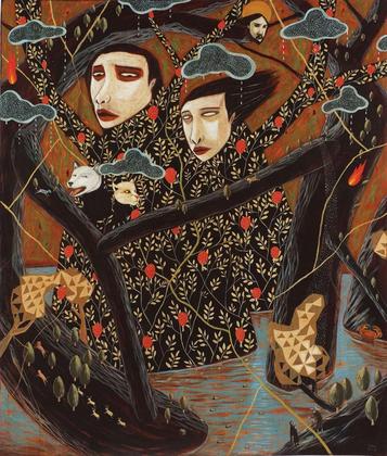 Rodel Tapaya  Painted in 2008 Untitled