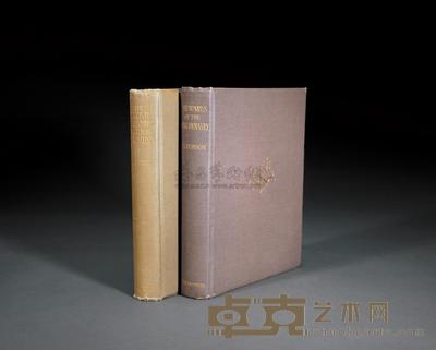 1923年、1925年 限量精装《明代陶瓷》 精装《中国清代(近期)瓷器》共两册