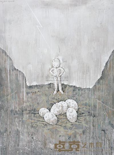 李继开 2006年作 蛋 200×148cm