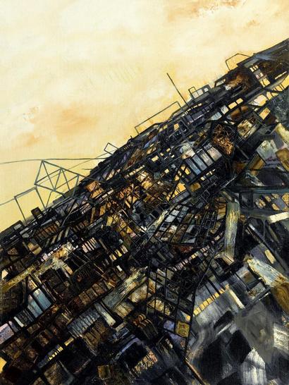 陈闪 2009年作 闪城12号