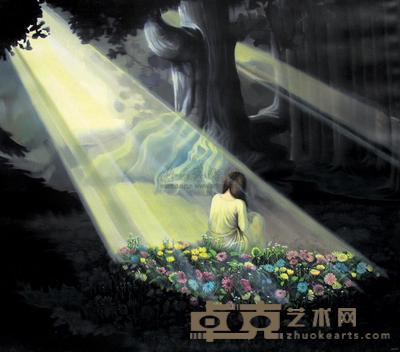 莫頔 2010年作 安慰 150×130cm