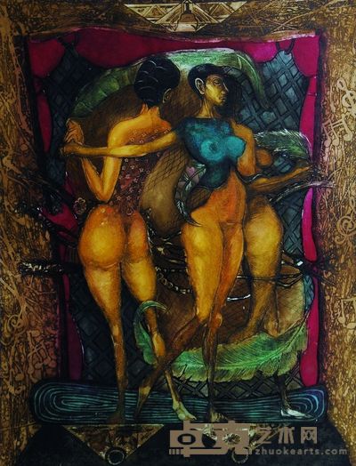 三元舞 38×50