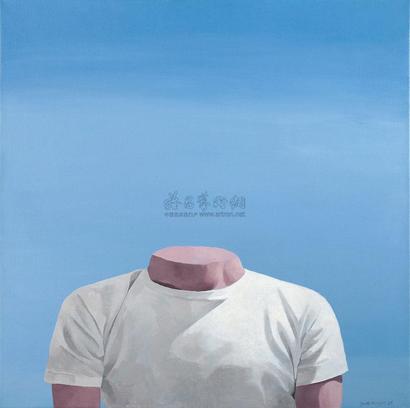岳敏君 1998年作 无题