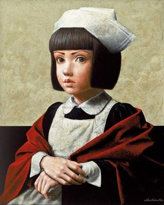 七户优 2008年作 Little Nurse 0811  Mona Lisa