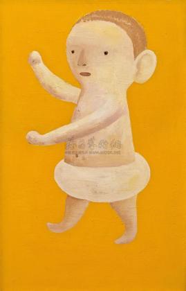 奈良美智 1993年作 Monkey Baby Go-Go