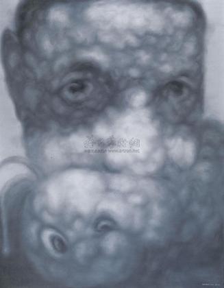 赵能智 2002年作 表情 2002 No.4