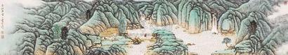 宋玉麟 春江草堂 镜心