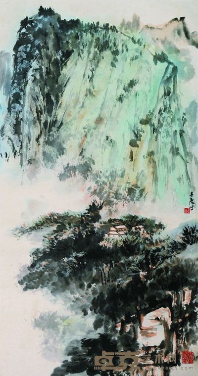 山水 97×51