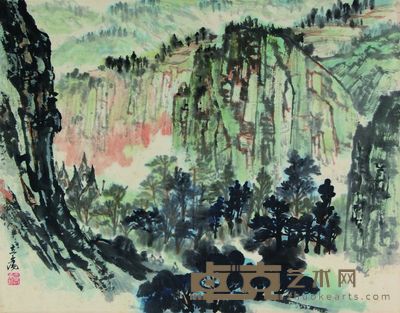 山水 40×50