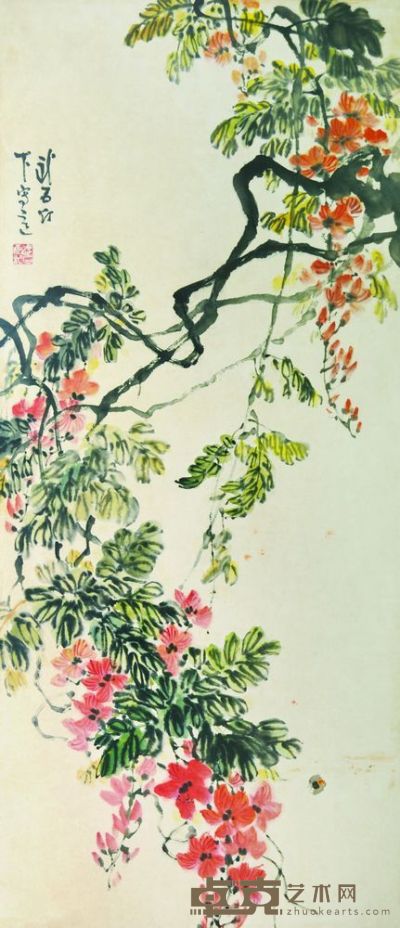 花卉 136×60