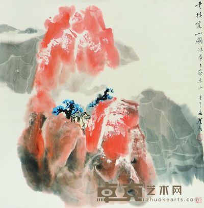 山水 68×68