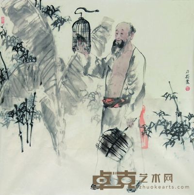 高士图 68×68