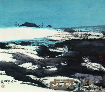 山水(一) 46×40