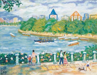 王流秋 2005年作 街景