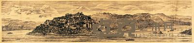 李流丹 1947年作 山城—重庆 21×98cm