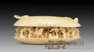 清 象牙摆件 13cm