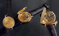 70年代 江诗丹顿金币透明机芯男装腕表