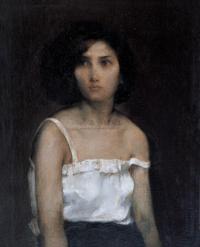 郭润文 1987年 女肖像