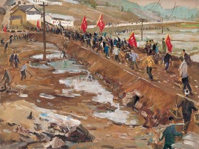 张方震 1974年 共建致富路