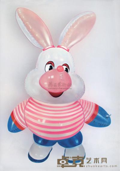 于幸泽 2009年 神奇的兔子 104×75cm