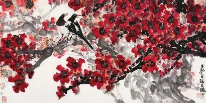 陈子毅 花 镜心