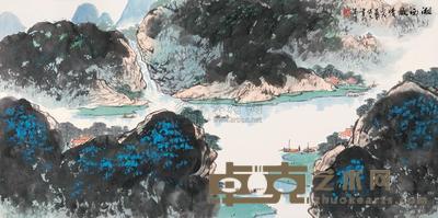 范保文 湘西风情 镜心 136×69cm