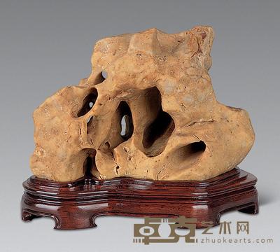 太湖石山子 高13.5cm