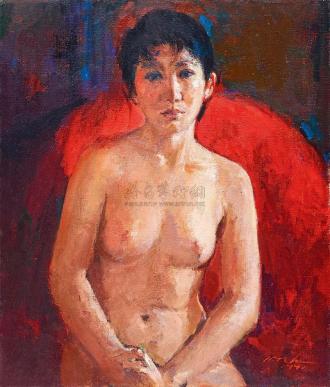 陈辉东 1991年作 裸女