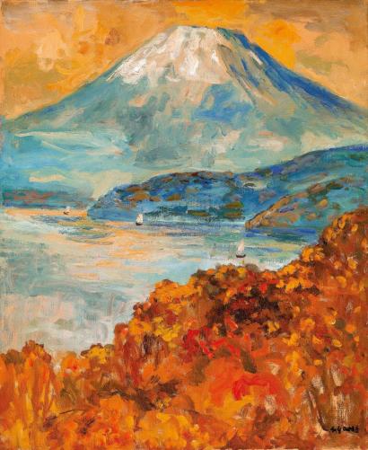 杨三郎 富士山